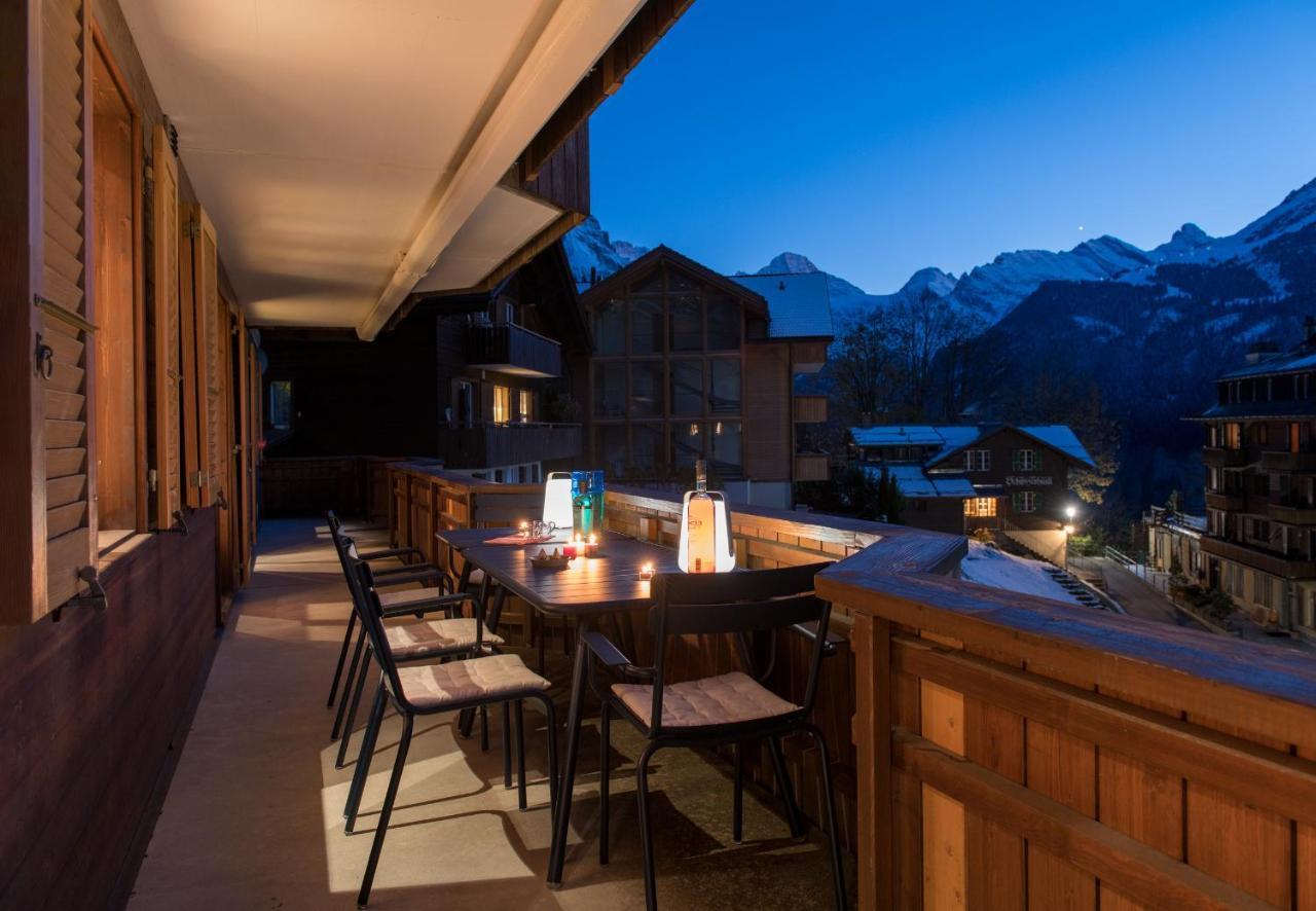 Chalet Millennium Apartment Wengen Exterior foto