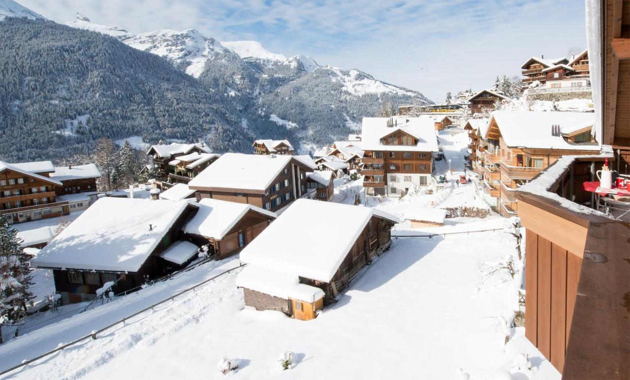 Chalet Millennium Apartment Wengen Exterior foto