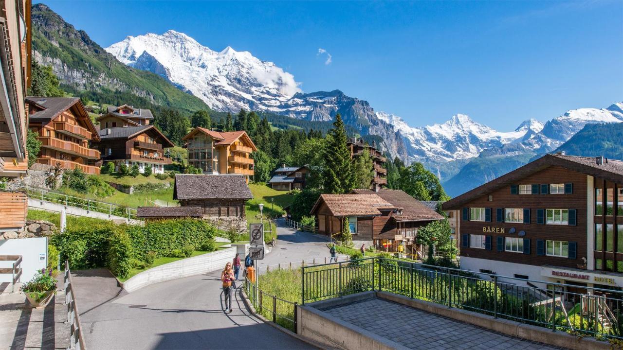 Chalet Millennium Apartment Wengen Exterior foto