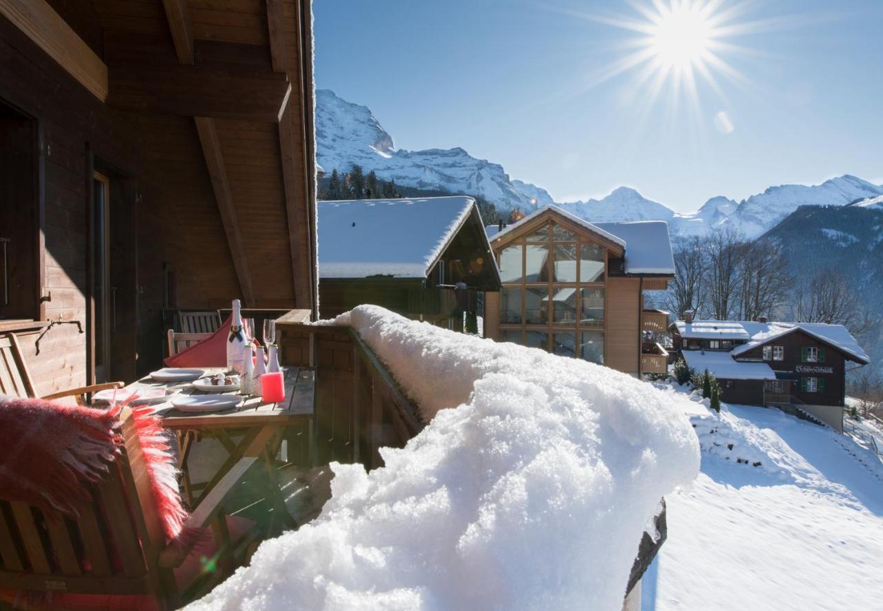 Chalet Millennium Apartment Wengen Exterior foto