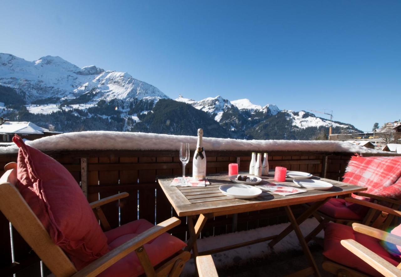 Chalet Millennium Apartment Wengen Exterior foto